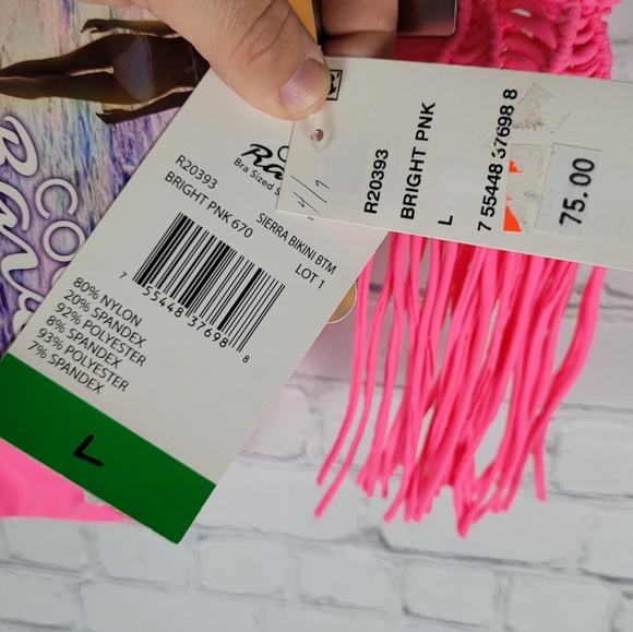 COCO RAVE | Sierra crochet fringe bikini swim bathing suit bottoms - Picture 8 of 10